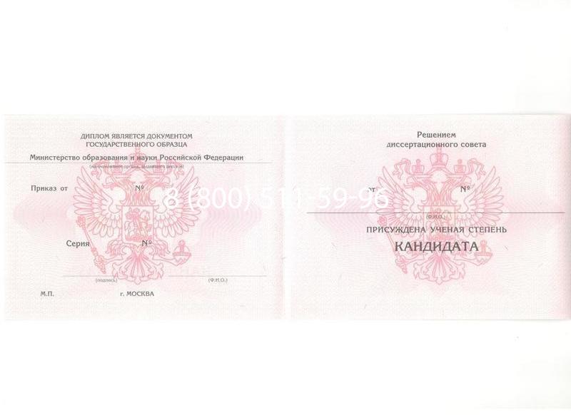 Купить Диплом кандидата наук 2010 в Нижнекамске Купить Диплом кандидата наук 2010 в Нижнекамске