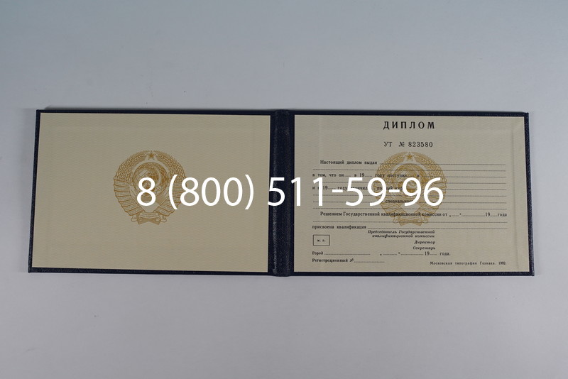 Купить Диплом о среднем образовании до 1996 года в Нижнекамске