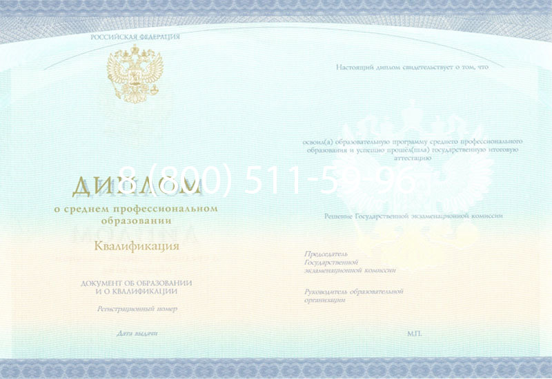 Купить Диплом колледжа (Спецбланк) 2014-2024 года в Нижнекамске Купить Диплом колледжа (Спецбланк) 2014-2024 года в Нижнекамске